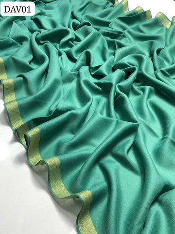 Pashmina Shawl Elegant And Beautiful Zarri Border Shawl